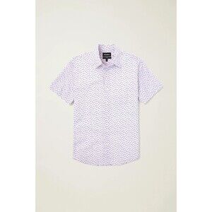 Bonobos Stretch Riviera Short Sleeve Men's Shirt Tailored Fit Long XXL 283419